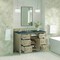 James Martin Vanities Lorelai 48'' S Vanity, Whitewashed Oak w/ Parisien Bleu Silestone Top w/FreePower Wireless Charger 424-V48-WWO-FPBL - alternate 6