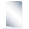 Homeroots 43" White Dresser Mount Frameless Bathroom Vanity Mirror 329632 - alternate 3