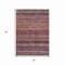 Homeroots 3' X 5' Rust And Blush Striped Washable Indoor Outdoor Area Rug 615848 - alternate 5