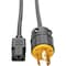 Eaton Tripp Lite Series Computer Power Cord, NEMA L6-20P to C13 - Heavy-Duty, 15A, 250V, 14 AWG, 6 ft. P011-006 - alternate 1