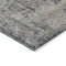 Homeroots 3' X 5' Charcoal And Silver Abstract Washable Indoor Outdoor Area Rug 616604 - alternate 2