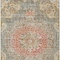 Homeroots 9' X 12' Brown Floral Medallion Washable Indoor Outdoor Area Rug 607840 - alternate 4