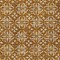 Homeroots 9' X 12' Copper And Beige Floral Washable Indoor Outdoor Area Rug 595983 - alternate 6