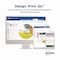 Avery Laser/Inkjet Media Labels, Inkjet/Laser Printers, 2.75" x 2.75", Matte White, 630PK 05196 - alternate 6
