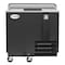 Koolmore 36 in. Commercial Bottle Cooler in Black with Built-In Opener, ETL Listed, 9 cu. ft. KM-BOC36-BK - alternate 1
