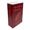 Lucky Line Combination Lock Burgundy Book Safe 62200 - alternate 3