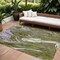 Homeroots 10' X 14' Olive Green Purple And Beige Abstract Washable Indoor Outdoor Area Rug 602652 - alternate 1