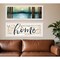 Homeroots Set Of Two Love or Home 3 White Framed Print Wall Art, 2PK 415805 - alternate 3