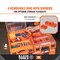 Klein Tools ShortBins, 113/16inx37/8in, Orange, 4PK 54810MB - alternate 6