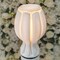 Jonathan Y Flower 13" Tropical Coastal Plant-Based PLA 3D Printed Dimmable LED Table Lamp, White USA1005B - alternate 3