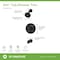 Symmons Elm Single Handle Wall Mounted Tub and Shower Trim Kit with Diverter Lever (Valve Not Included) 5592MB15TRM - alternate 3