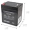 Upg Sealed Lead-Acid Battery, 12V, Lead Acid Chemistry UB1250 - alternate 4
