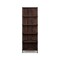 Homeroots 71" Brown Wood Four Tier Etagere Bookcase 568309 - alternate 2