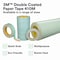 3M Double-Sided Splicing Tape, 1/2 in W, 36 1/16 yd L, 6 mil, Paper, Double-Sided, 72 PK 410M - alternate 2