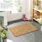 Gardenised Heavy Duty Coco Coir Doormat with Non Slip PVC Baking Embossed Design, Cozy Welcome QI004882 - alternate 5