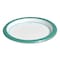 Perk Everyday Paper Plates, 8.5in dia, White/Teal, 125PK PK54329 - alternate 2