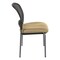 Office Star Products ProGrid Titanium & Black Visitors Chair, Straight Legs, Dillon Brown 86724R-R104 - alternate 3
