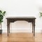 Homeroots 47" Brown Solid Wood Writing Desk With Two Drawers 397671 - alternate 5