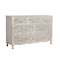 Homeroots 57" White Solid Wood Seven Drawer Dresser 521235 - alternate 4