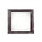 Homeroots 4" x 4" Black Solid Wood Tabletop Picture Frame 386555 - alternate 1