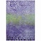 Homeroots 9' X 12' Purple Green And Black Abstract Washable Indoor Outdoor Area Rug 603105 - alternate 6