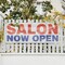 Signmission Salon Now Open, 48 Inch x 120 Inch, Vinyl Banner B-120-30848 - alternate 3