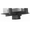 Z-Lite Fortis Sand Black 3 Light Outdoor Post Mount Fixture 5031PHXLS-BK - alternate 2