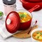 Megachef 7 Piece Enameled Cast Iron Cookware Set in Red 750124525M - alternate 3