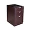 Boss Office Products BOSS 71" Executive L-Shape Desk Group in Mocha Finish GroupA10-MOC - alternate 4