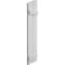 Ekena Millwork Smooth 2 Board Joined Board-n-Batten w/Elliptical Top Faux Wood Shutters, 11W x 30H, PR SHUBJL11X30SMPR - alternate 6
