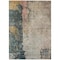 Homeroots 8' X 10' Taupe Blue And Lavender Abstract Washable Indoor Outdoor Area Rug 606083 - alternate 5