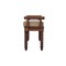 Homeroots 39in Beige and Brown Linen and Solid Wood Upholstered Bench 723435 - alternate 4