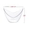 Smarty Had A Party 2 oz. Clear Small Disposable Plastic Concave Cups (288 Cups), 288PK 2633-CASE - alternate 5