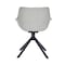 Leisuremod Markley Swivel Leather Dining Arm Chair with Iron Legs, 2PK ESCBL-26-LGR2 - alternate 4