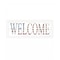 Homeroots Patriotic Welcome 1 White Framed Print Wall Art 407592 - alternate 1