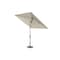 Treasure Garden 7.5 ft Square Patio Umbella, aluminum, fiberglass ribs, outdoor, Antique Beige UM847SQ-09 5422 Antique Beige - alternate 3