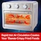 Brentwood Industries 1700w 24 Quart Stainless Steel Convection Air Fryer Toaster Oven AF-2410S - alternate 7