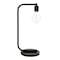 Homeroots 20" Black Metal Desk Table Lamp 524503 - alternate 1