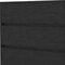 Homeroots 33" Black Three Drawer Dresser 518025 - alternate 4