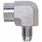 Gates Male JIC 37 Flare to Female Pipe NPTF - 90 SAE to SAE G60514-0606 - alternate 2