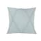 Homeroots Set of Two Blue Diamond Cotton Throw Pillow With Fringe, 2PK 554592 - alternate 4
