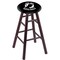 Holland Bar Stool Co Oak Counter Stool, Dark Cherry Finish, POW/MIA Seat RC24OSDC - alternate 1