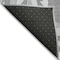 Homeroots 3' X 5' Gray And Silver Floral Washable Indoor Outdoor Area Rug 589536 - alternate 3