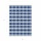 Homeroots 9' X 12' Navy Blue And Ivory Plaid Washable Indoor Outdoor Area Rug 595503 - alternate 4