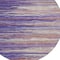 Homeroots 8' Purple Copper And Ivory Round Striped Washable Indoor Outdoor Area Rug 597285 - alternate 2