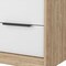 Homeroots 19" White And Natural Wood Two Drawer Nightstand 534907 - alternate 2