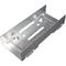 Legrand Raceway Rigid Inside Coupling, 3000 Series, 1 Channel, 2.5 in W, 1.25 in H, 6 in L, Gray G3001A - alternate 1