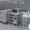 Amgood 30in D x 36in L Stainless Steel Table, Three Undershelves AMG WT-3036-3SH-Z - alternate 7
