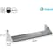 Amgood 12 in. x 60 in. Stainless Steel Wall Shelf with Side Guards AMG WS-SG-1260-Z - alternate 4