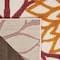 Homeroots 4' X 6' Red Yellow Green Orange And Ivory Floral Indoor Outdoor Area Rug 546661 - alternate 3